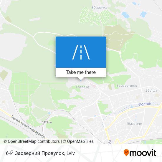 6-Й Заозерний Провулок map