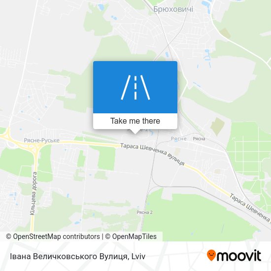 Івана Величковського Вулиця map