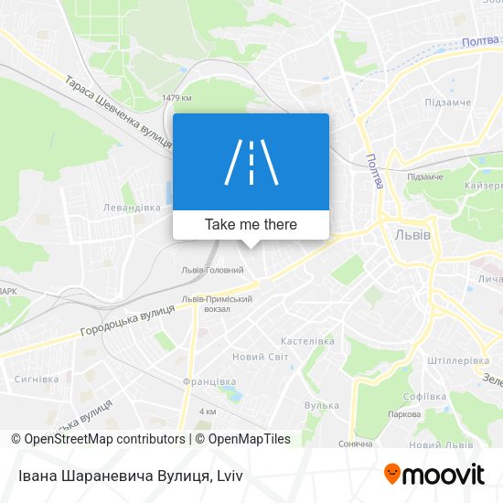Івана Шараневича Вулиця map