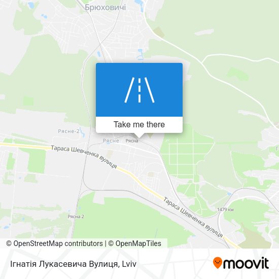 Ігнатія Лукасевича Вулиця map