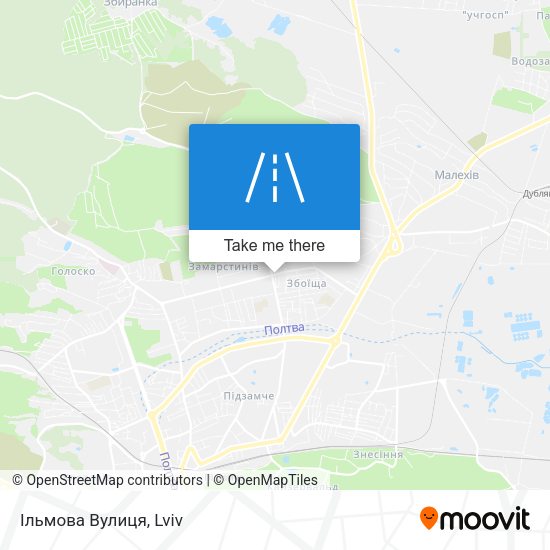 Ільмова Вулиця map