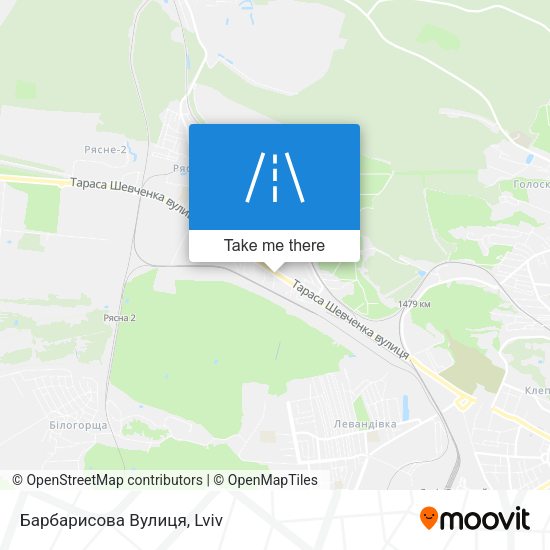 Барбарисова Вулиця map
