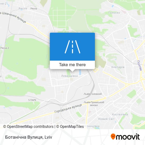 Ботанічна Вулиця map
