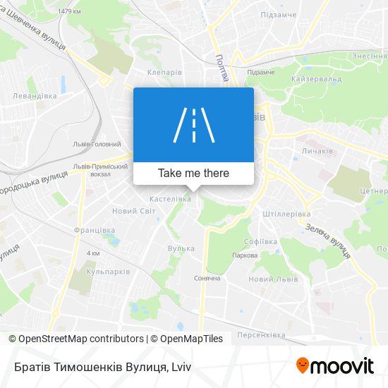 Братів Тимошенків Вулиця map