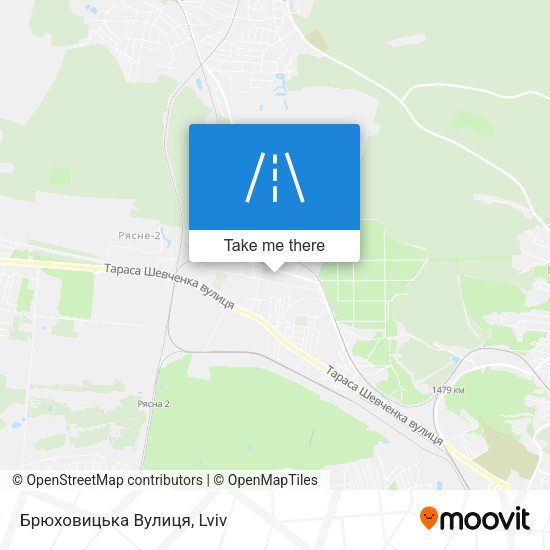 Брюховицька Вулиця map