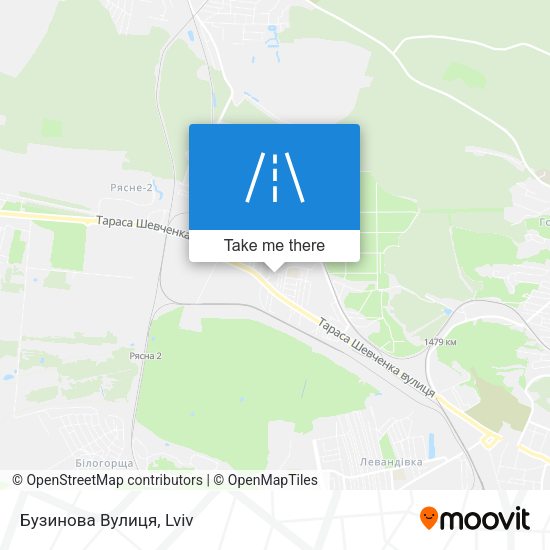 Бузинова Вулиця map