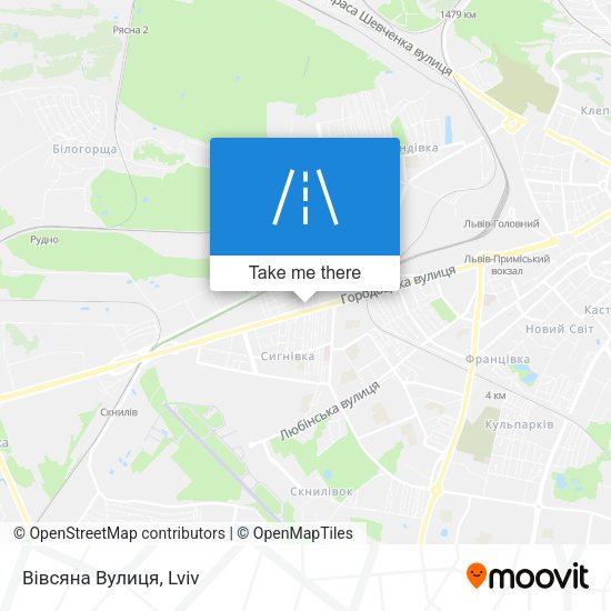 Вівсяна Вулиця map