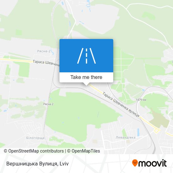 Вершницька Вулиця map