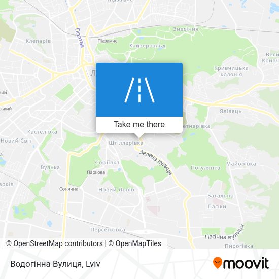 Водогінна Вулиця map