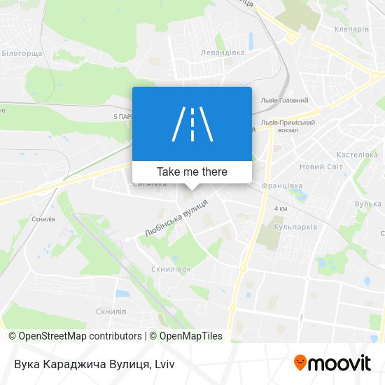 Вука Караджича Вулиця map