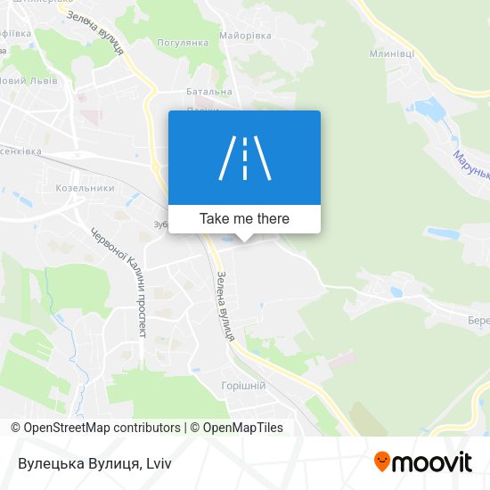 Вулецька Вулиця map