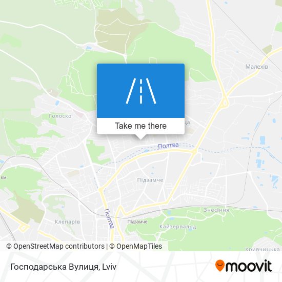 Господарська Вулиця map