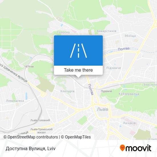 Доступна Вулиця map