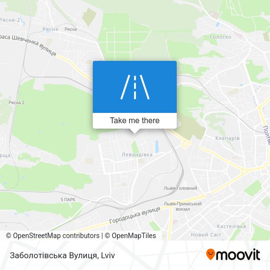 Заболотівська Вулиця map