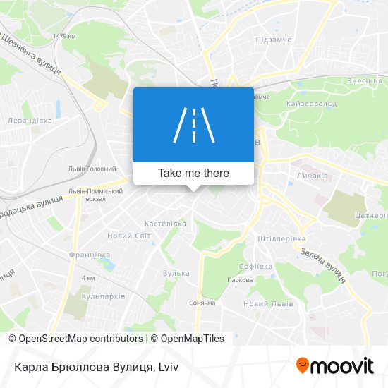 Карла Брюллова Вулиця map