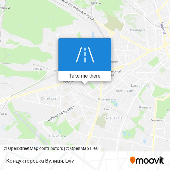 Кондукторська Вулиця map