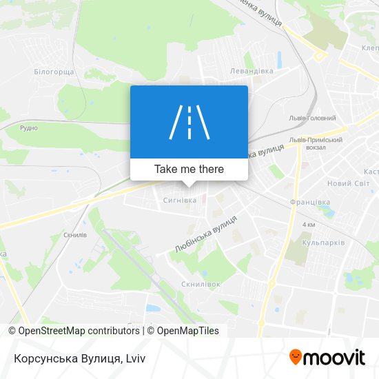 Корсунська Вулиця map