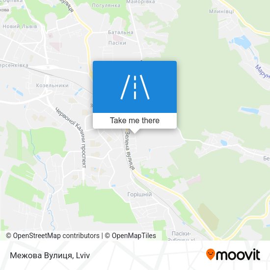 Межова Вулиця map