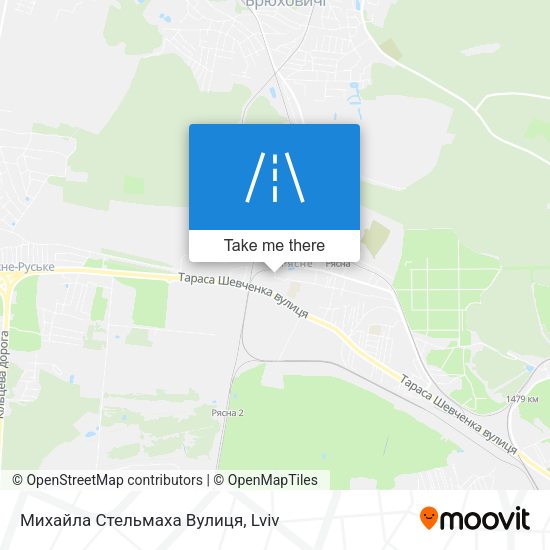 Михайла Стельмаха Вулиця map