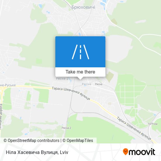 Ніла Хасевича Вулиця map