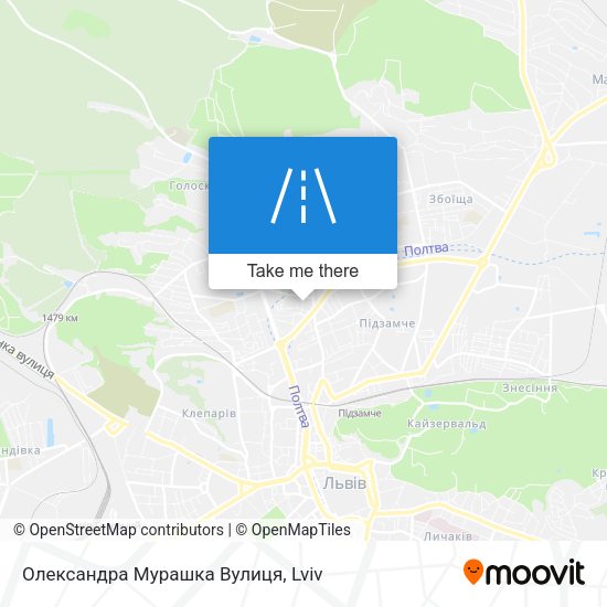 Олександра Мурашка Вулиця map