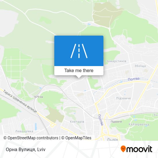 Орна Вулиця map