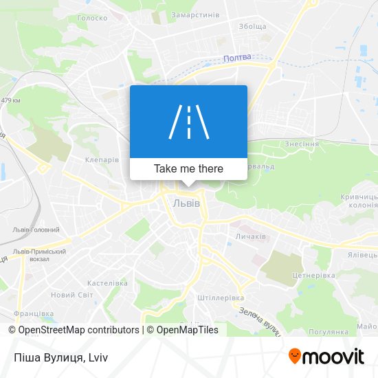 Піша Вулиця map