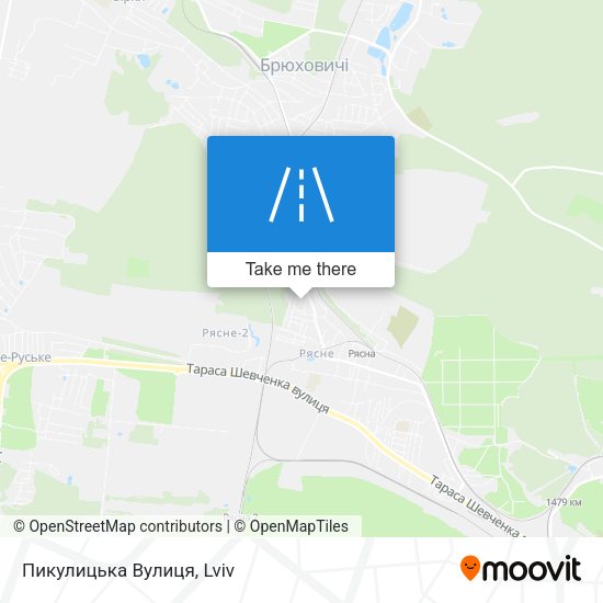 Пикулицька Вулиця map