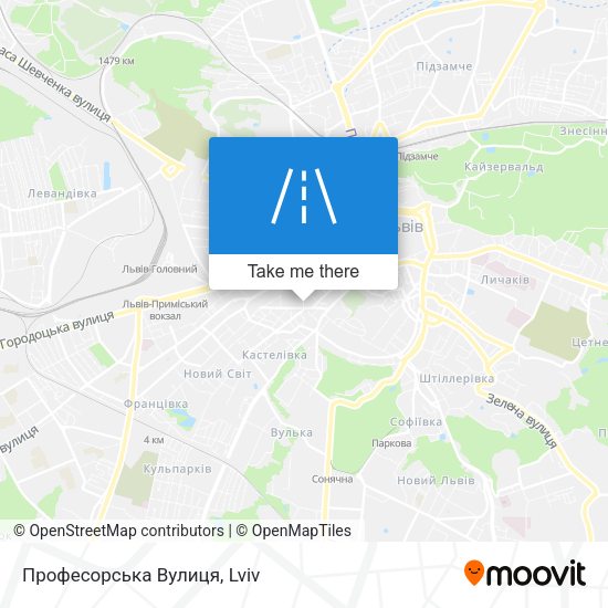 Професорська Вулиця map
