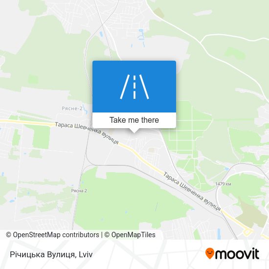 Річицька Вулиця map