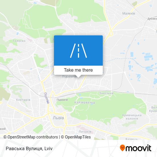 Равська Вулиця map