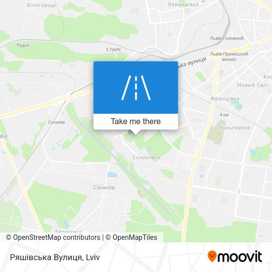 Ряшівська Вулиця map