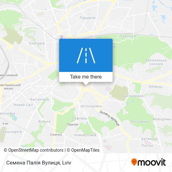 Семена Палія Вулиця map