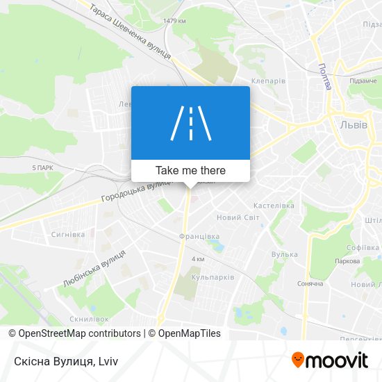 Скісна Вулиця map