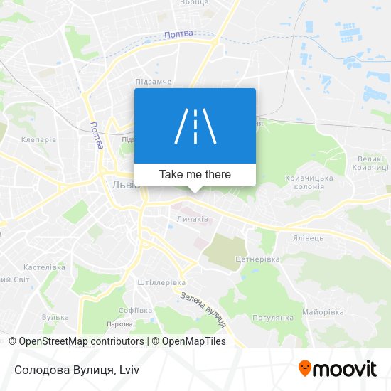 Солодова Вулиця map