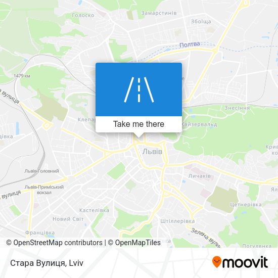 Стара Вулиця map