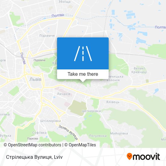 Стрілецька Вулиця map
