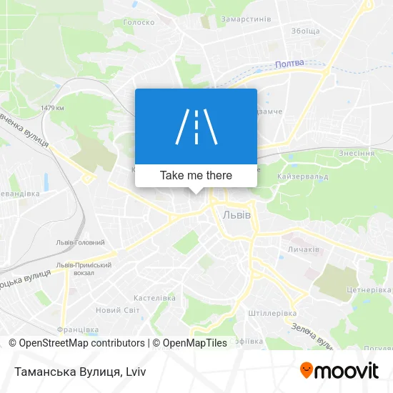 Таманська Вулиця map