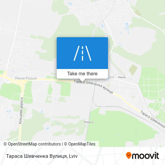 Тараса Шевченка Вулиця map