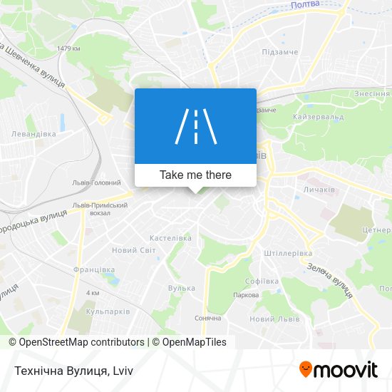 Технічна Вулиця map