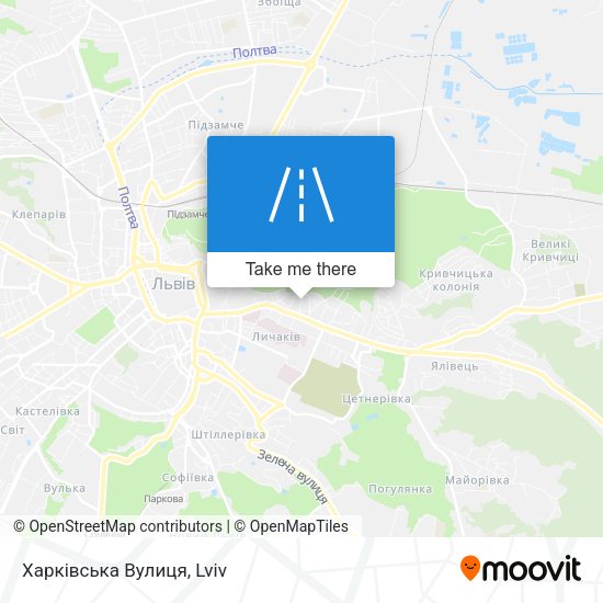 Харківська Вулиця map