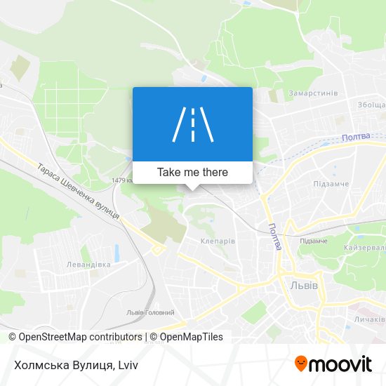 Холмська Вулиця map