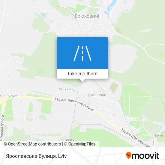 Ярославська Вулиця map