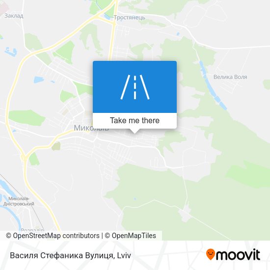 Василя Стефаника Вулиця map