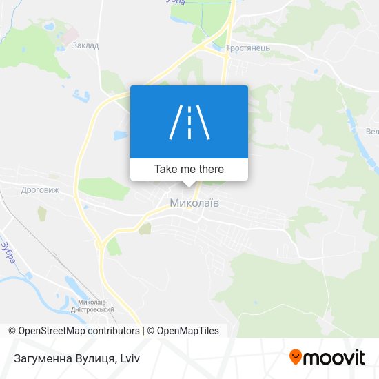 Загуменна Вулиця map