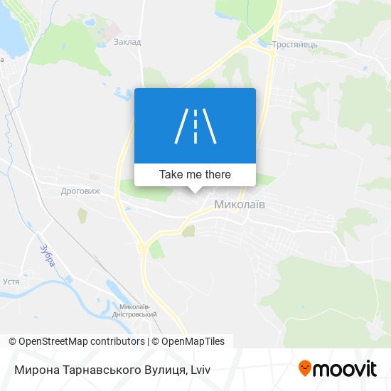 Карта Мирона Тарнавського Вулиця