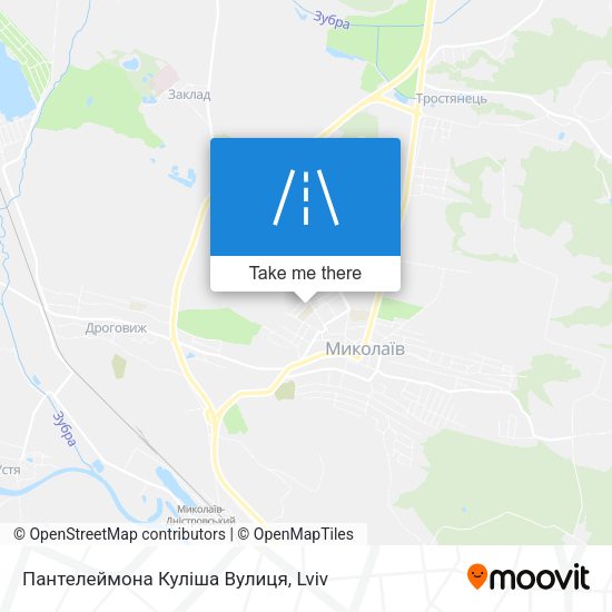 Пантелеймона Куліша Вулиця map
