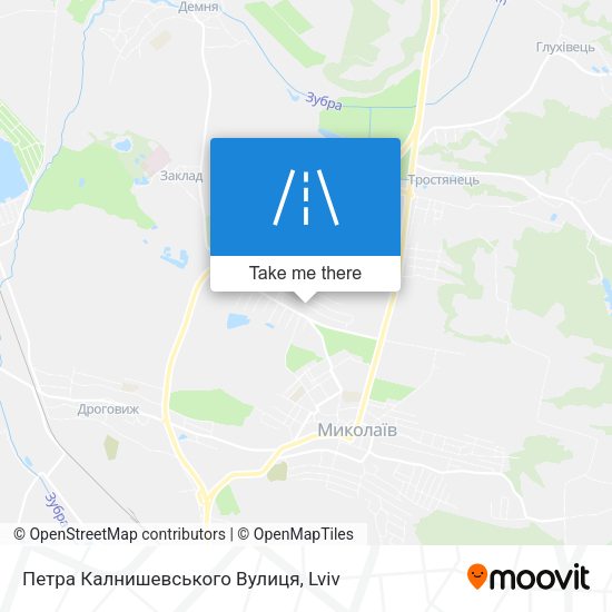 Петра Калнишевського Вулиця map