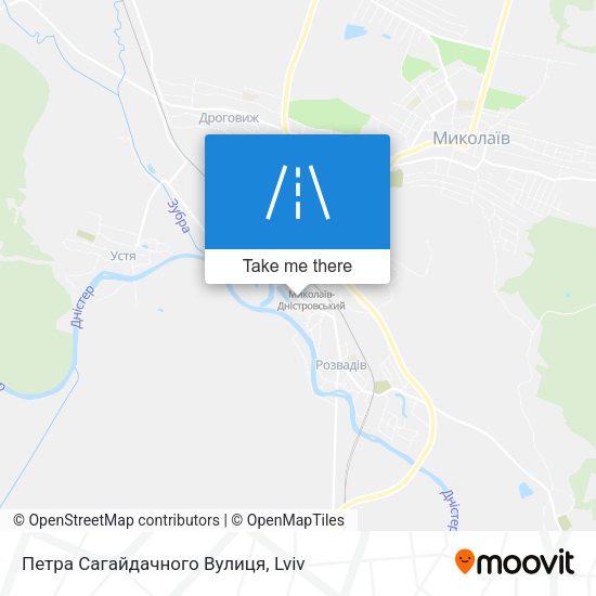 Петра Сагайдачного Вулиця map