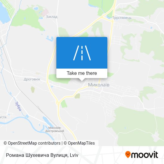 Романа Шухевича Вулиця map